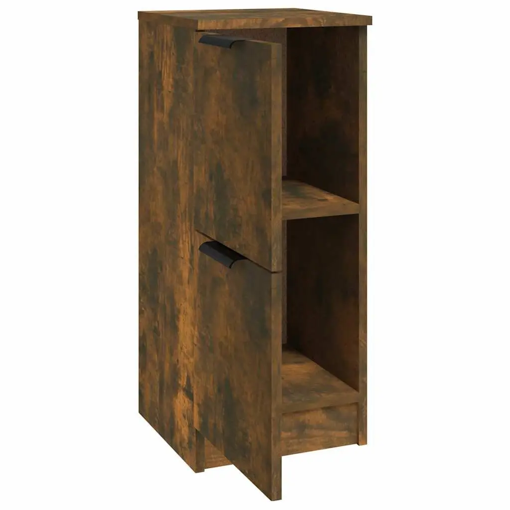 Sideboard Cabinet Brown 30x30x70 cm Engineered Wood Storage Buffet