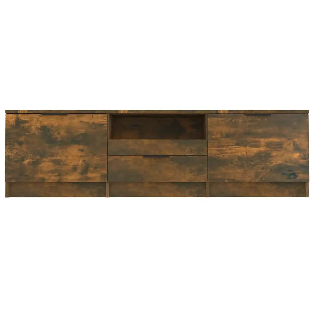 Brown Engineered Wood TV Cabinet Unit with Storage