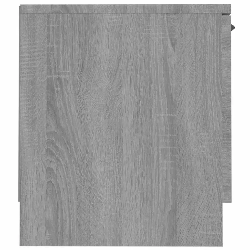 Grey Sonoma TV Cabinet with Drawer and Storage Compartments