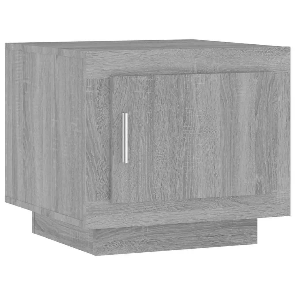 Coffee Table Grey Sonoma Storage Door Engineered Wood 51 x 50 x 45 cm