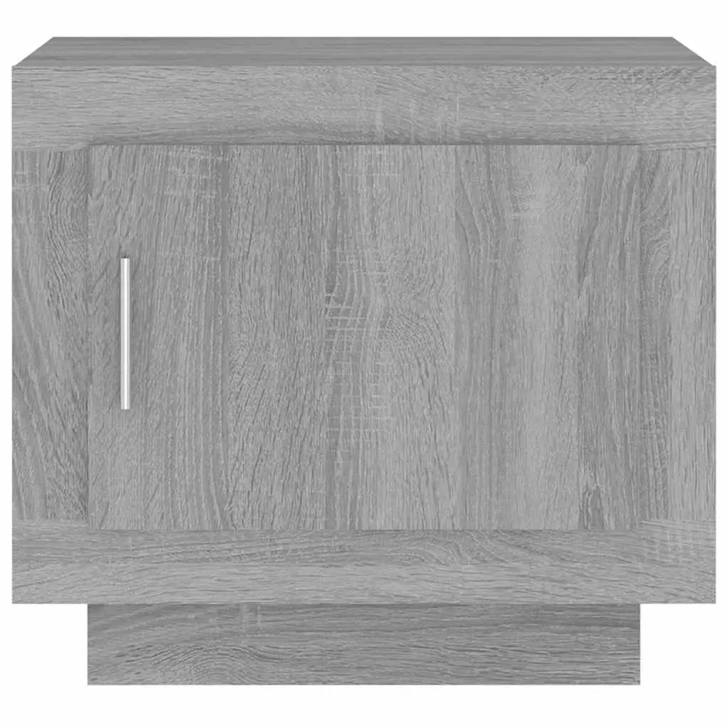 Coffee Table Grey Sonoma Storage Door Engineered Wood 51 x 50 x 45 cm