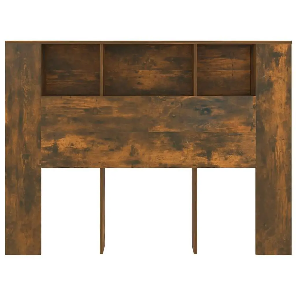 Wall-Mounted Headboard Cabinet with Storage 140cm