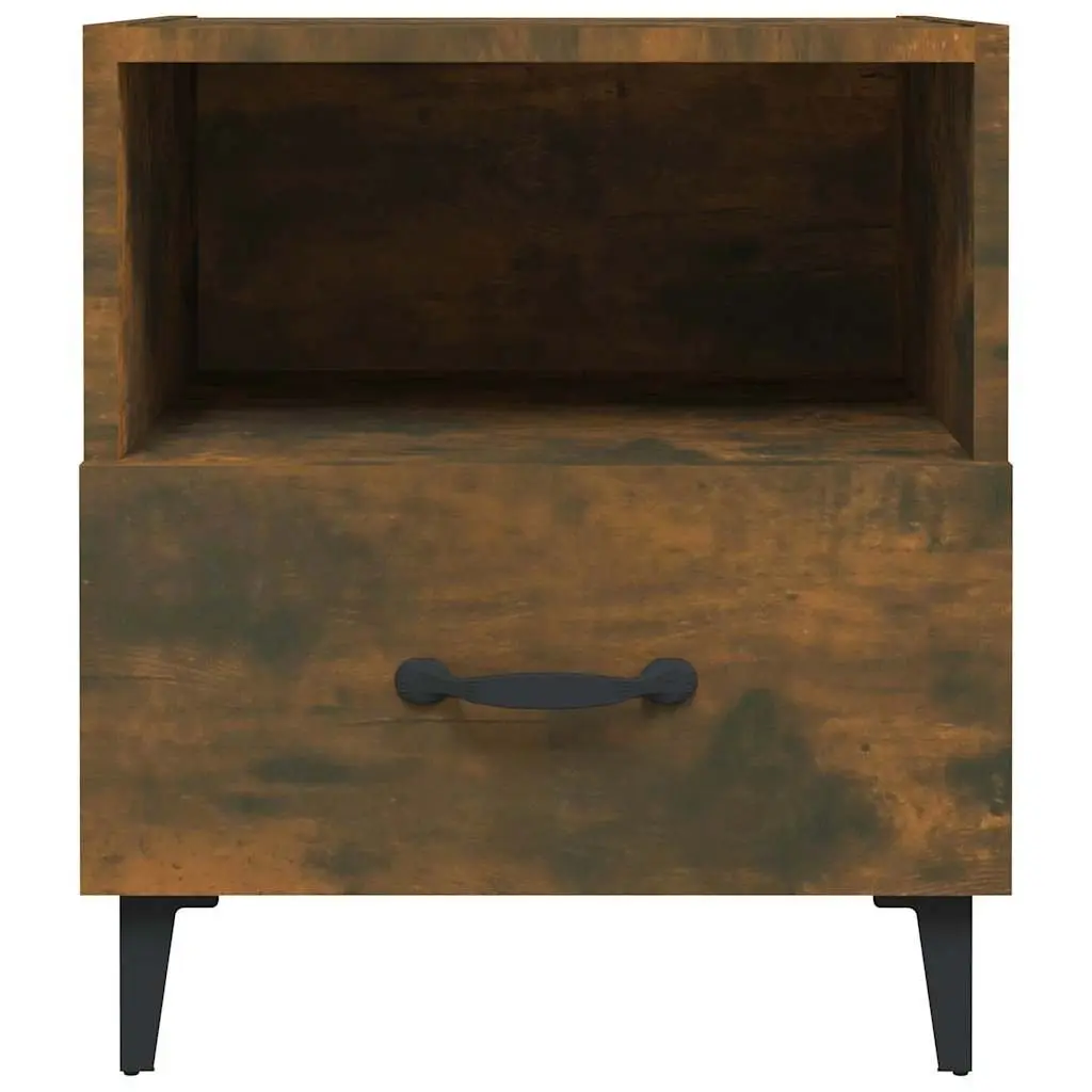 Engineered Wood Bedside Cabinets with Storage