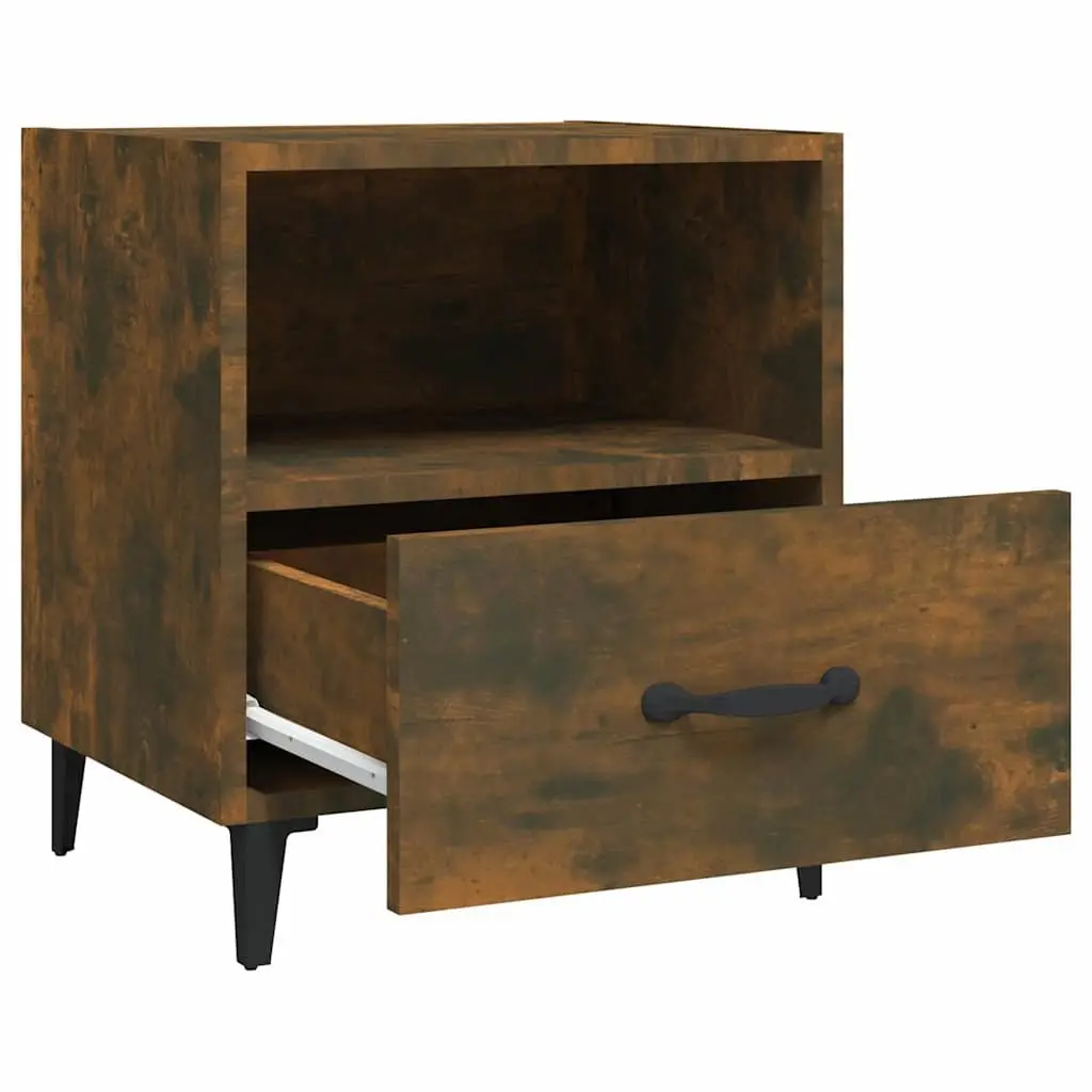 Engineered Wood Bedside Cabinets with Storage