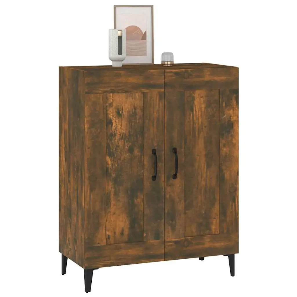 Brown Engineered Wood Sideboard for Living Room
