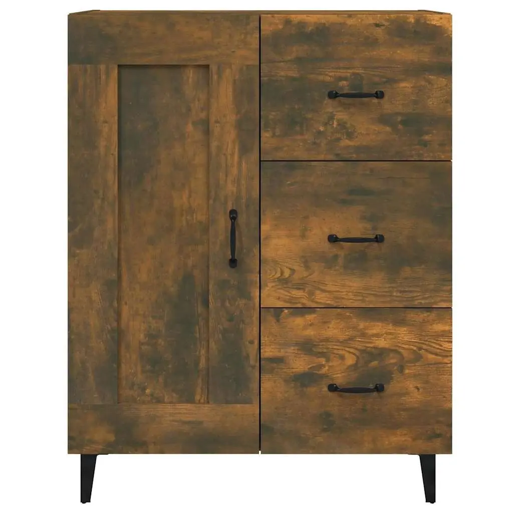 Brown Engineered Wood Sideboard for Living Room