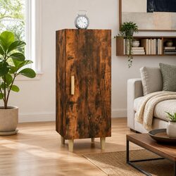 Elegant Brown Sideboard Cabinet for Living Spaces