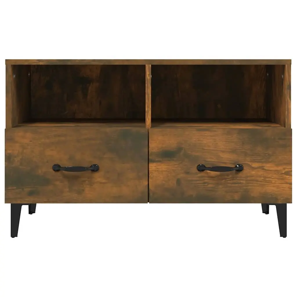 TV Cabinet Brown 80 x 36 x 50 cm Engineered Wood