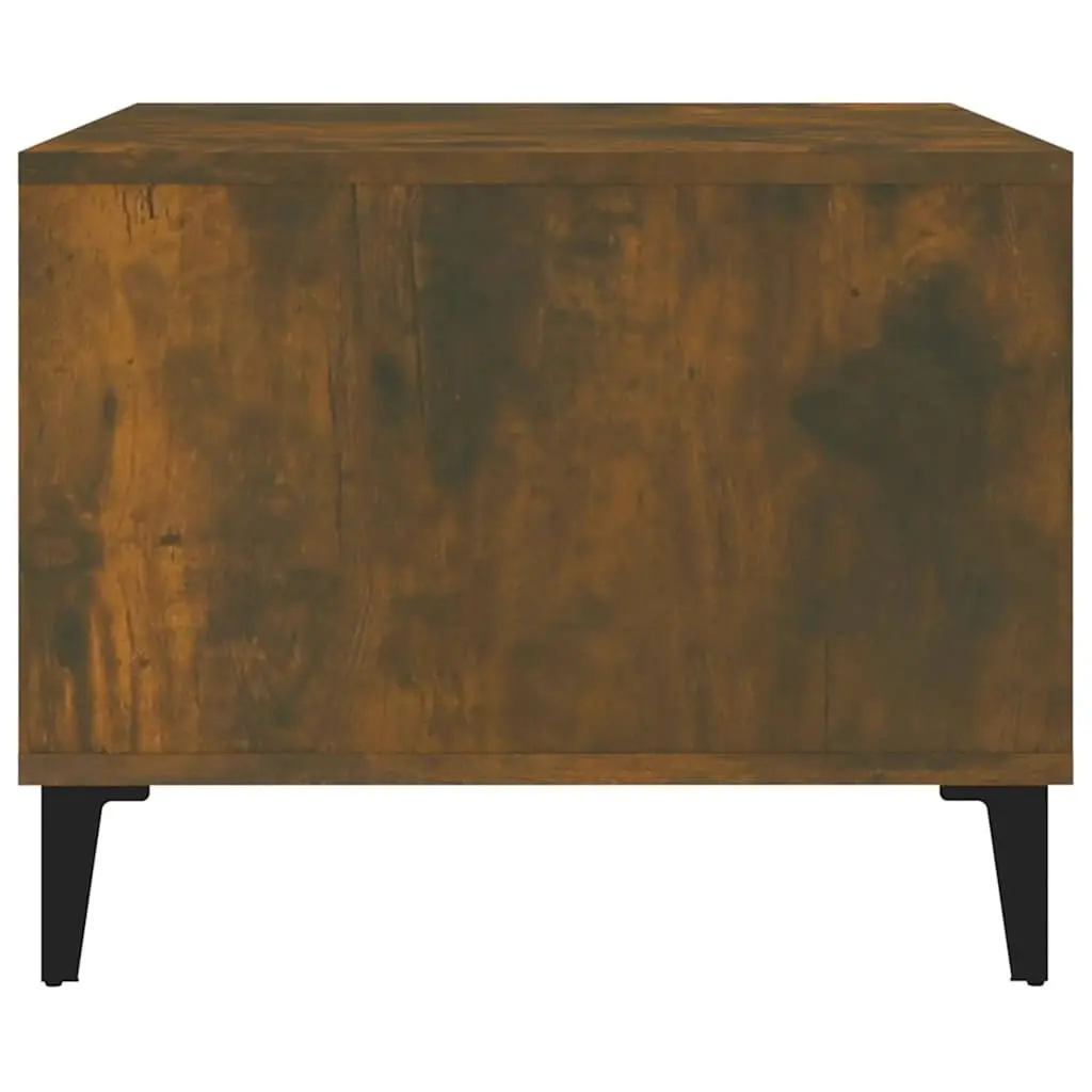 Coffee Table Brown Engineered Wood 60W x 50D x 40H cm