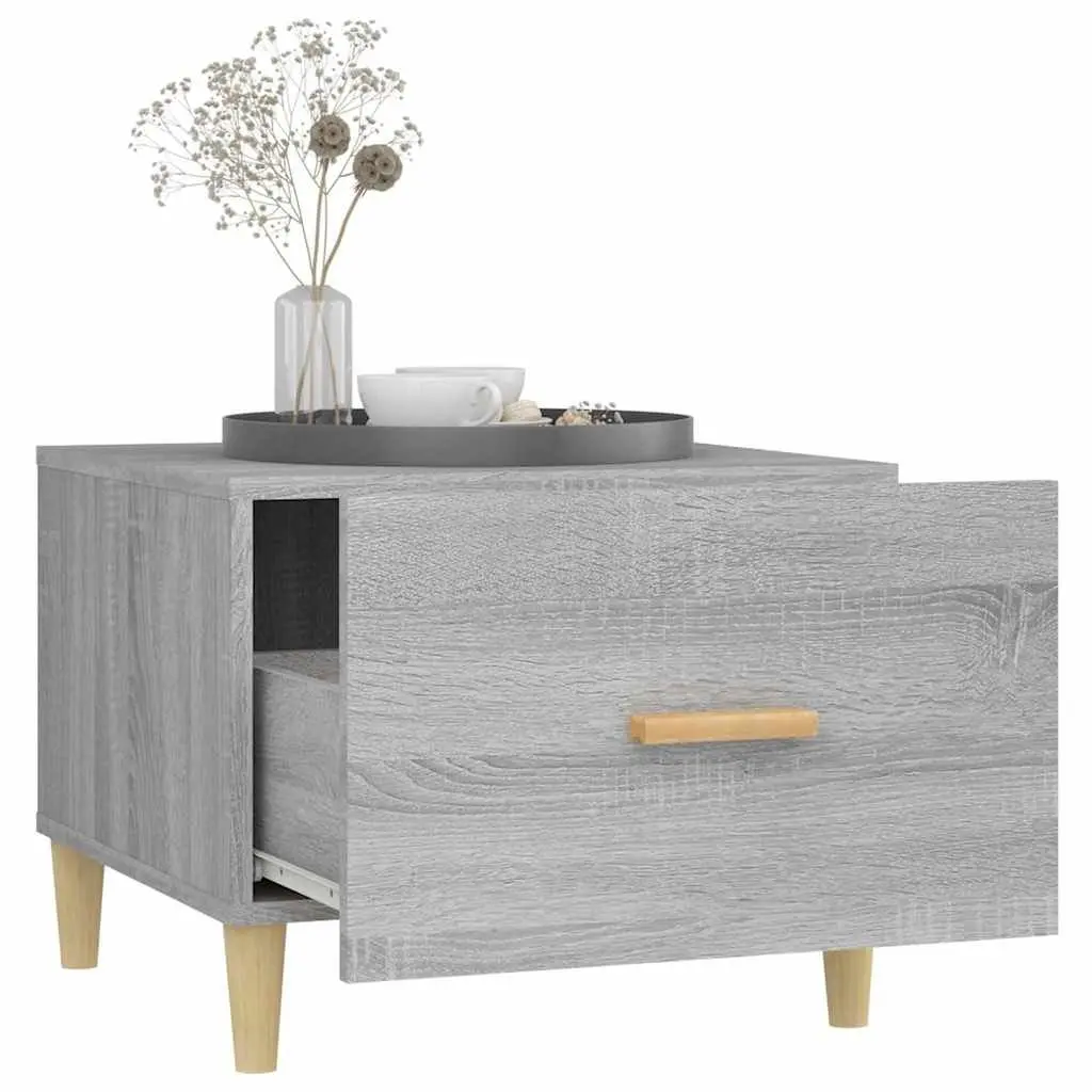 Set of 2 Grey Sonoma Coffee Tables with Storage