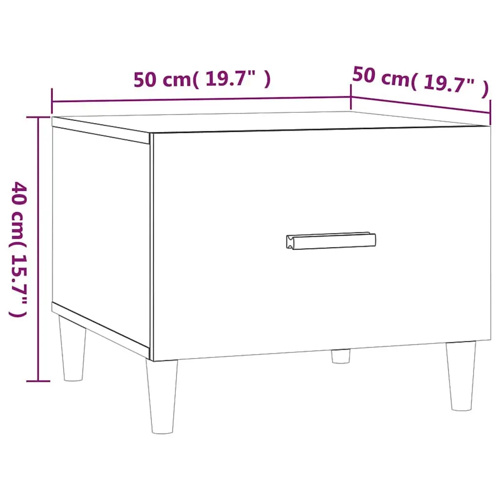 Set of 2 Grey Sonoma Coffee Tables with Storage