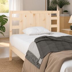 Rustic Pine Wooden Headboard 96 cm for Cozy Bedrooms