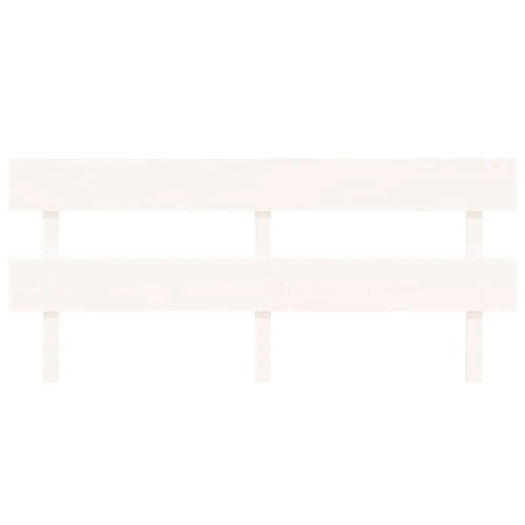 Solid Wood Bed Headboard White 184cm Pine Wood Bedroom Furniture Backrest Support