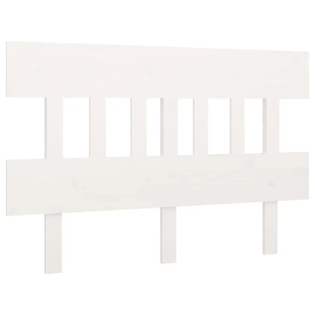 Bed Headboard White 183.5cm Wooden Pine Headrest Frame Bedroom Furniture