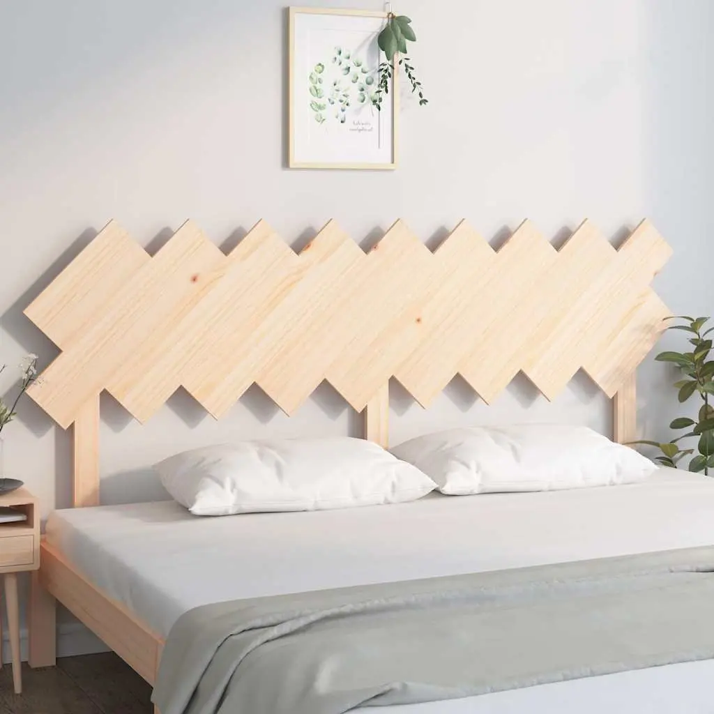 Bed Headboard Rustic 178cm Solid Pine Wood