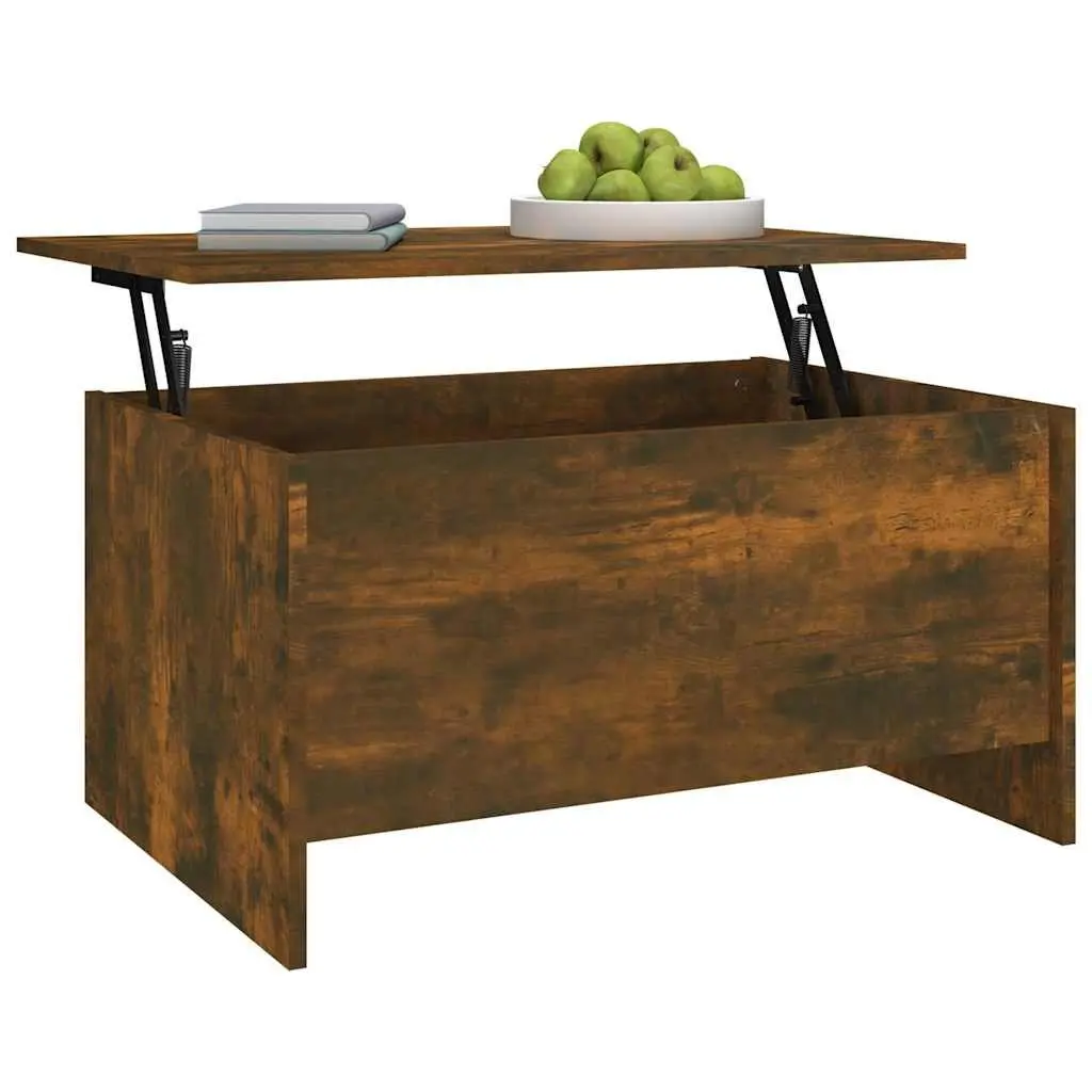 Coffee Table with Lift-Top Design Storage Compartment Living Room Furniture