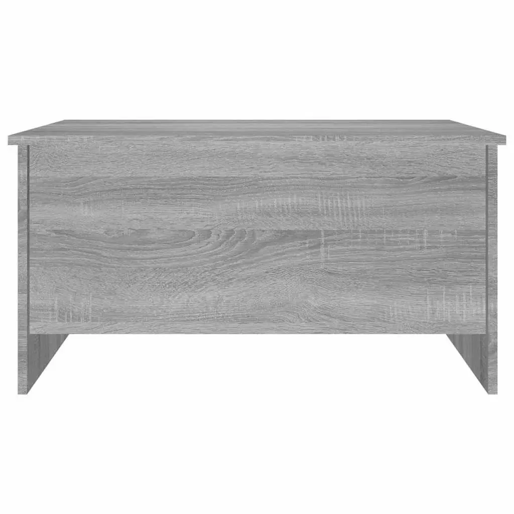 Coffee Table Grey Sonoma Lift-Top Design Hidden Storage Compartment Living Room