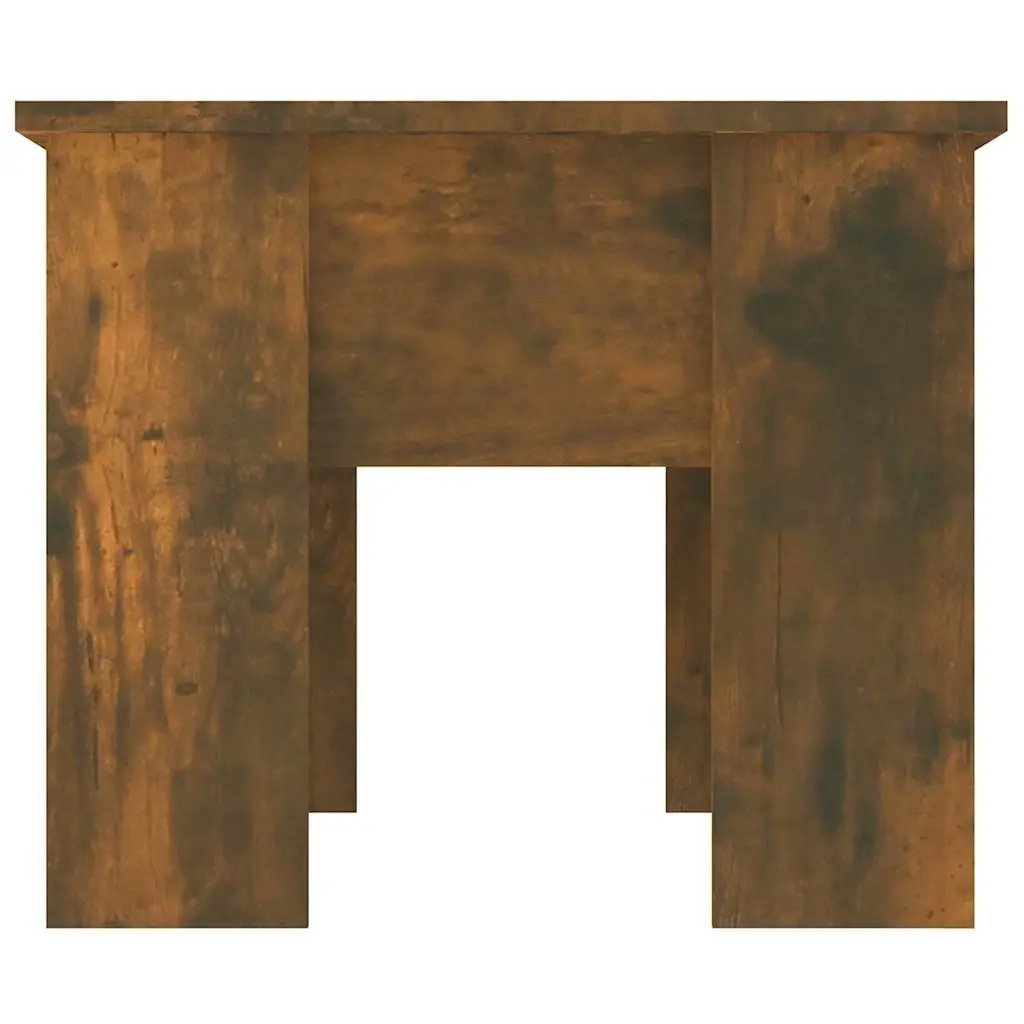 Coffee Table Lift Top Modern 79 x 49 x 41 cm Engineered Wood Smoked Oak Brown