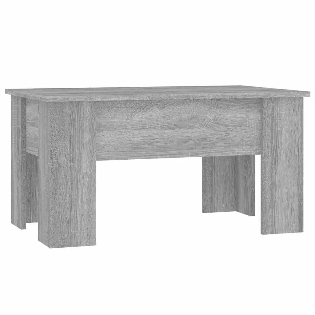 Coffee Table Lift-Top Grey Sonoma Engineered Wood