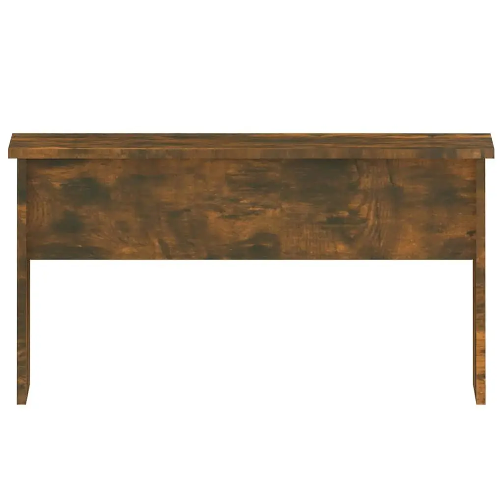 Coffee Table Lift Top Smoked Oak Modern 80L x 50.5W x 41.5H cm Engineered Wood