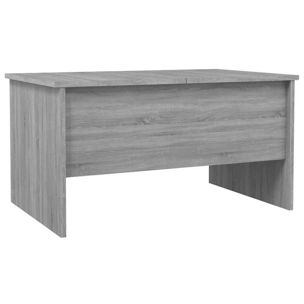 Grey Sonoma Coffee Table with Adjustable Storage