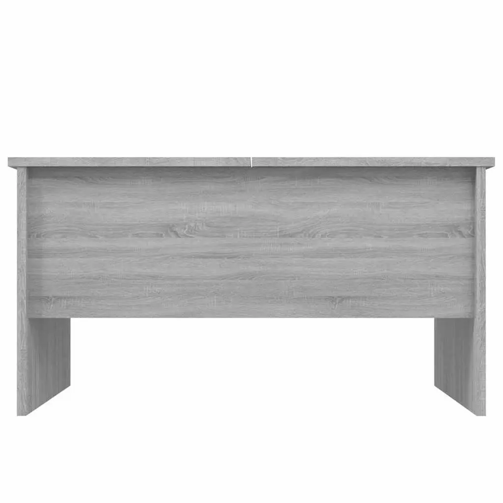 Grey Sonoma Coffee Table with Adjustable Storage