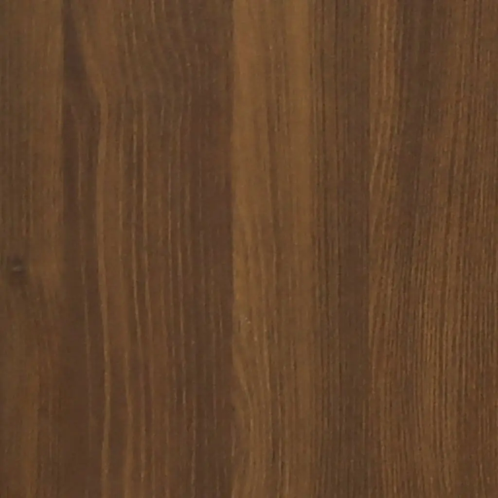 TV Cabinet Industrial Brown Oak 40x33x41cm Engineered Wood Steel Frame