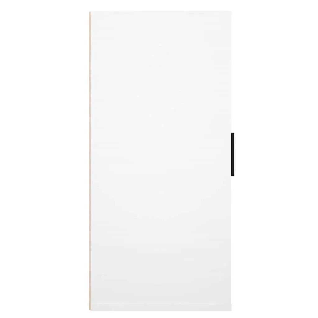White Engineered Wood Sideboard Cabinet Storage Cupboard 40x33x70cm