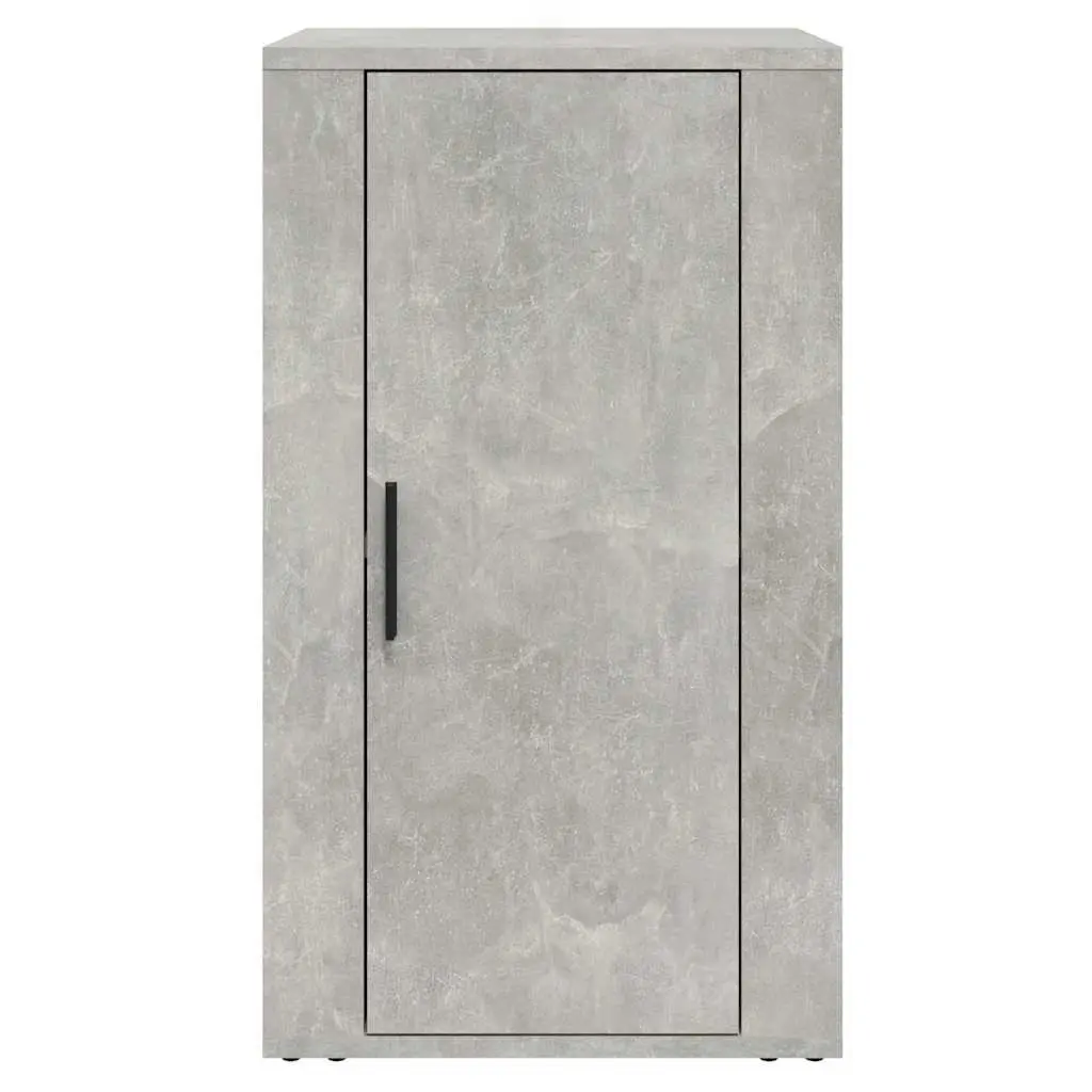 Storage Cabinet Grey Engineered Wood Furniture with Door Compartment 40x33x70cm