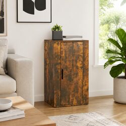 Brown Engineered Wood Sideboard Storage Cabinet