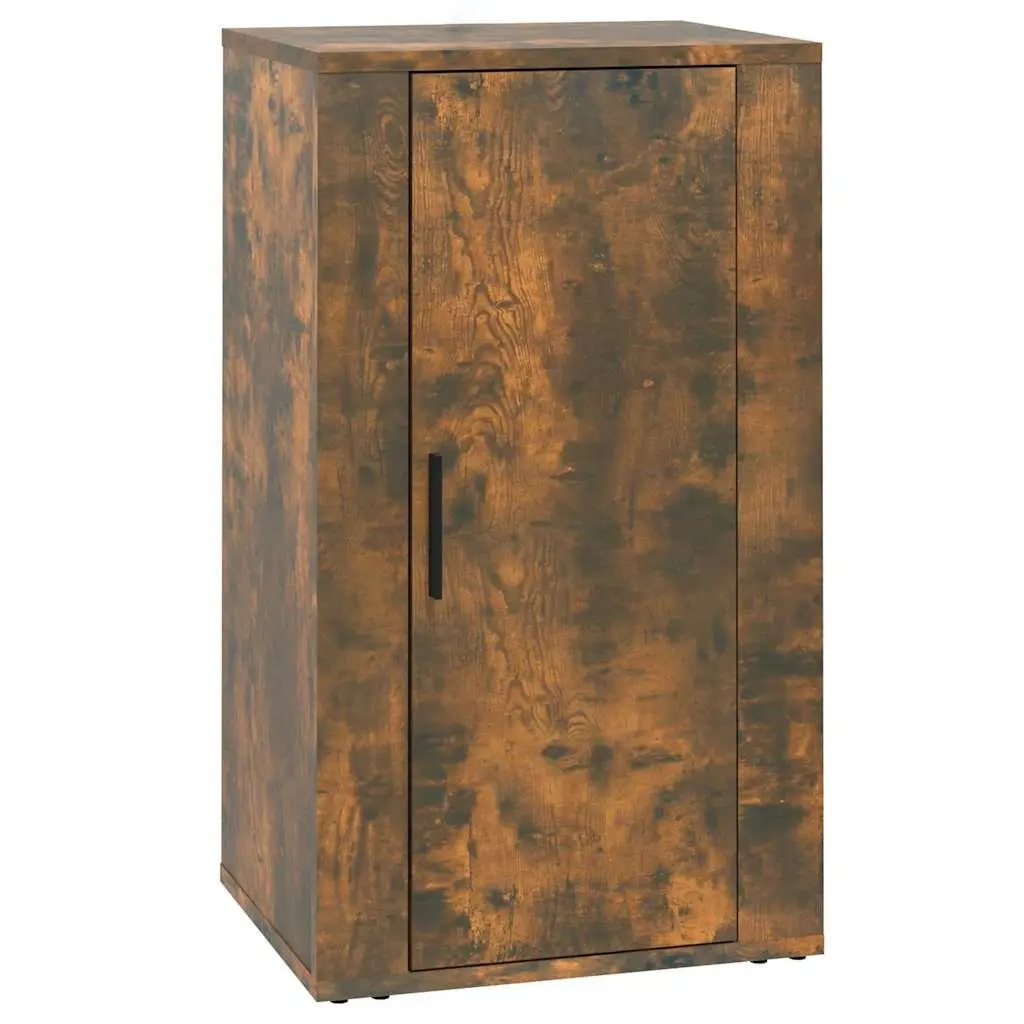 Sideboard Storage Cabinet Brown Engineered Wood 40W x 33D x 70H cm