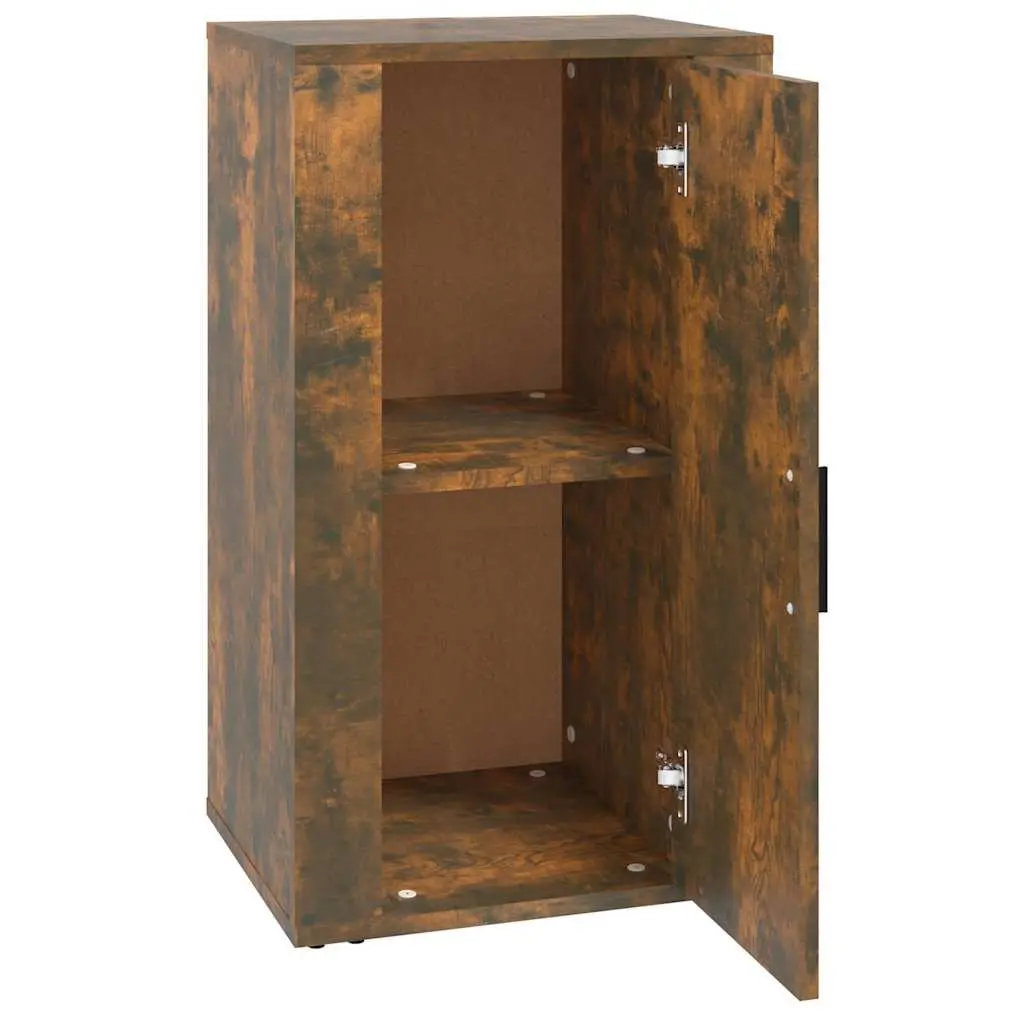 Sideboard Storage Cabinet Brown Engineered Wood 40W x 33D x 70H cm