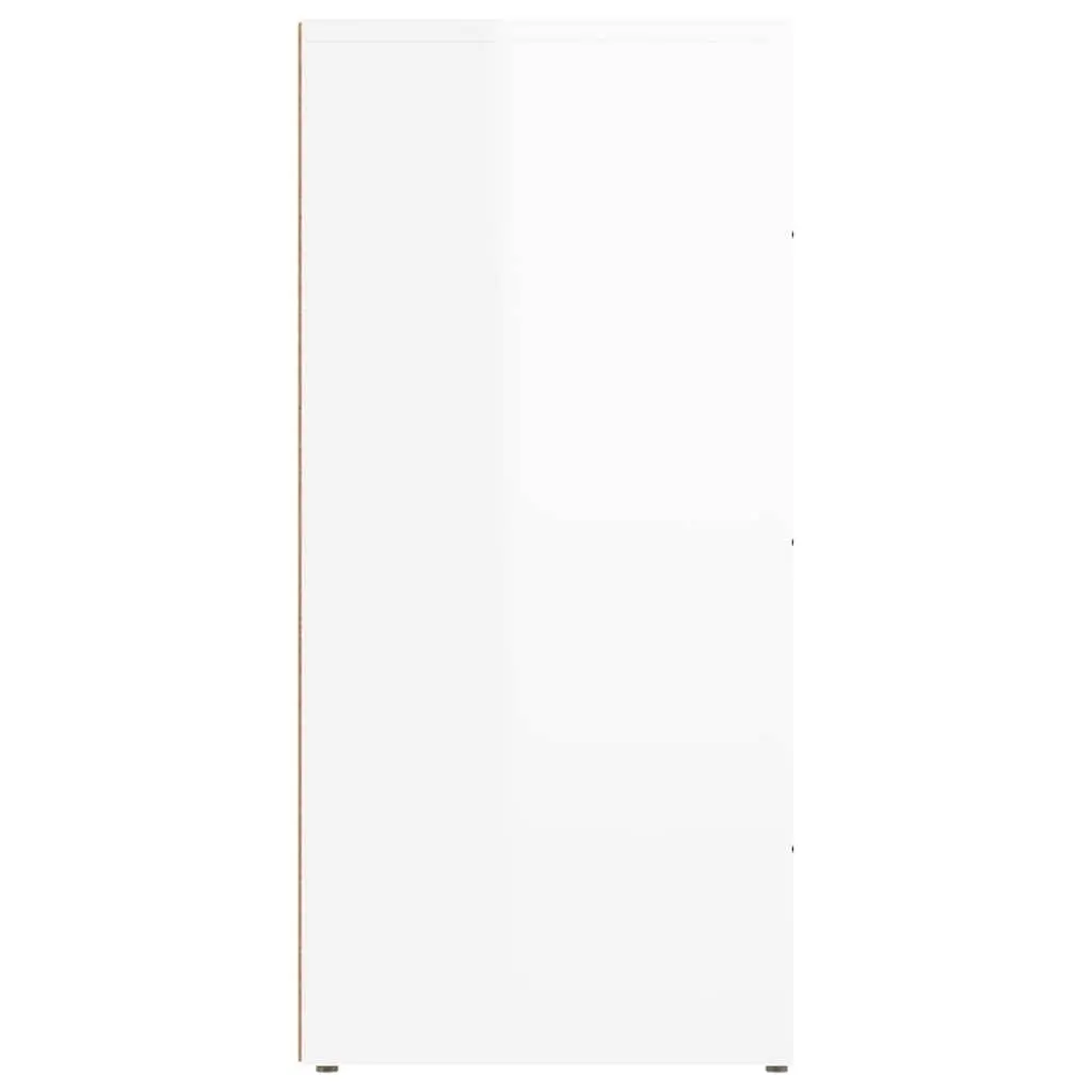 White High Gloss Sideboard Cabinet 40x33x70cm