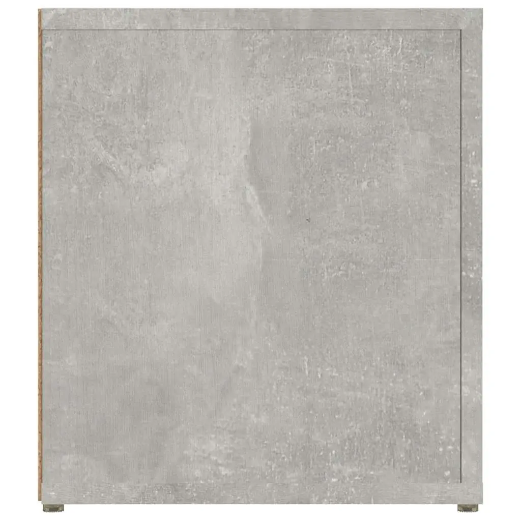 Grey TV Cabinets Set of 2 for Media Storage