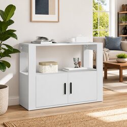 Elegant White Sideboard 80x30x60 cm Storage Cabinet