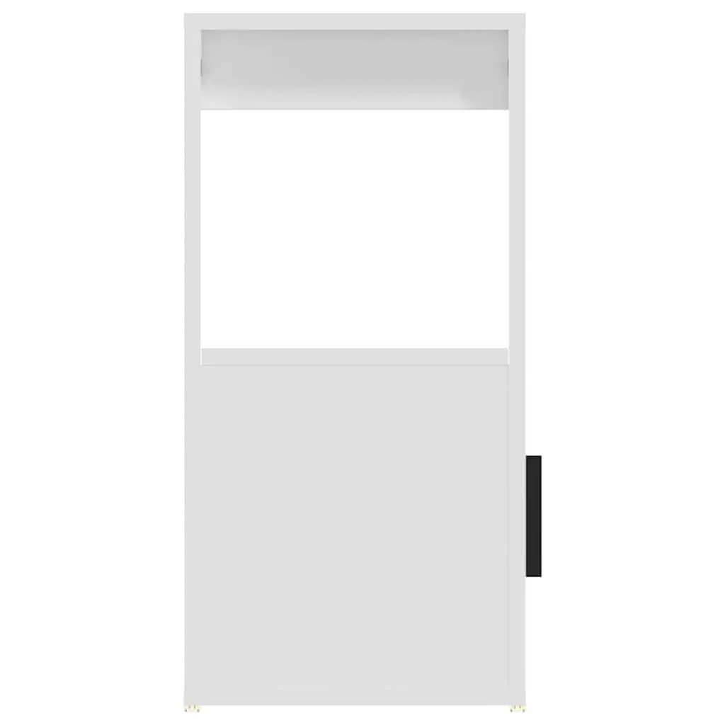 White Sideboard 80x30x60 cm Storage Cabinet