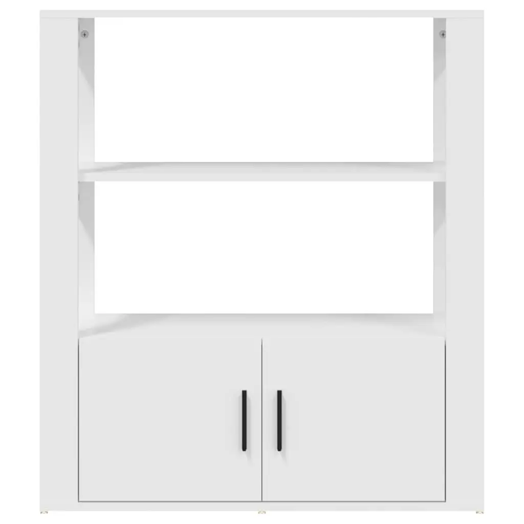White Sideboard with Storage 80x30x90 cm