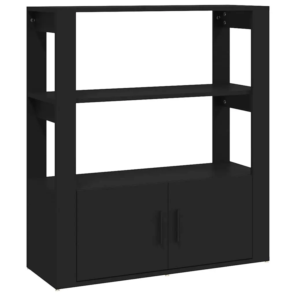 Black Sideboard for Organized Living Spaces