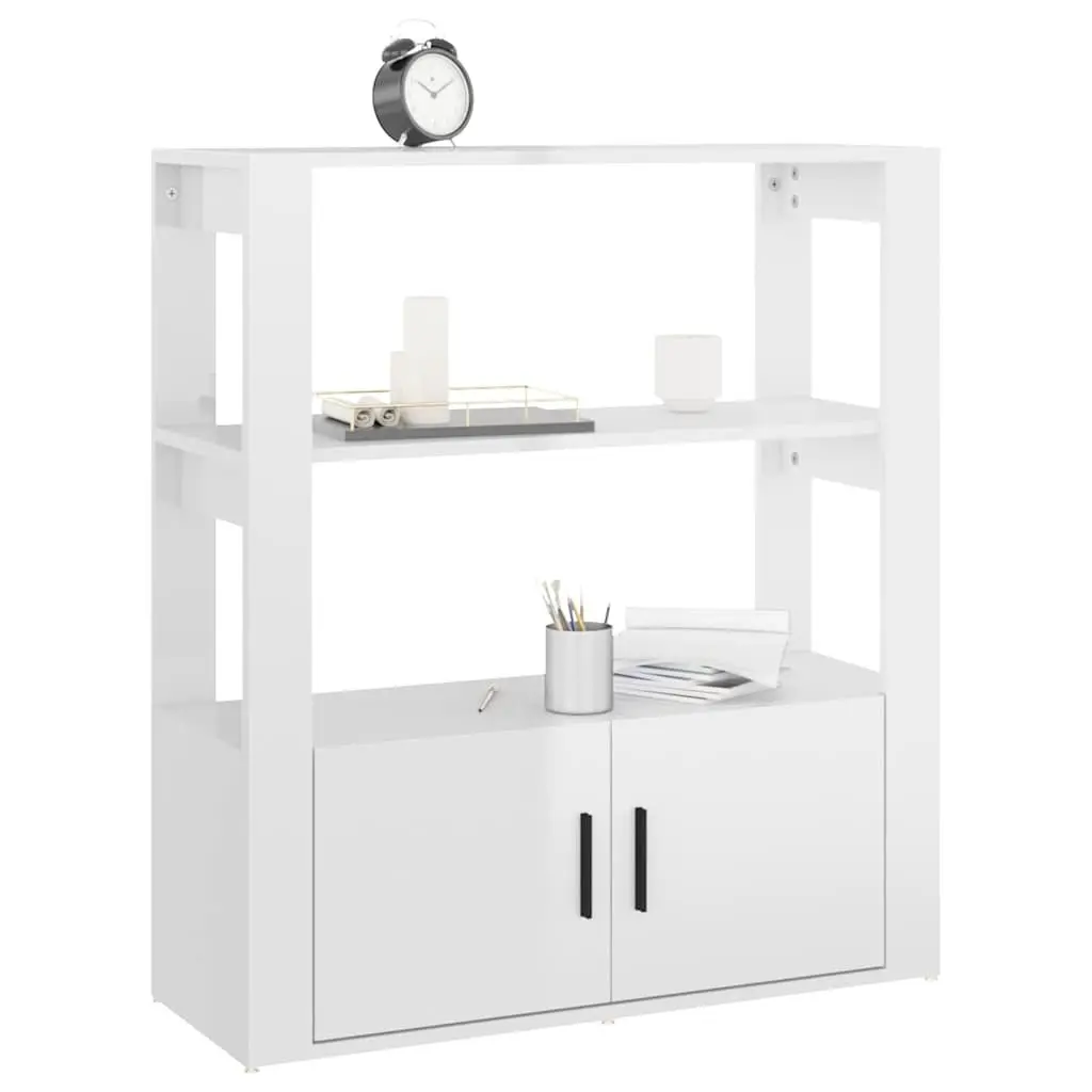 White High Gloss Sideboard with Storage