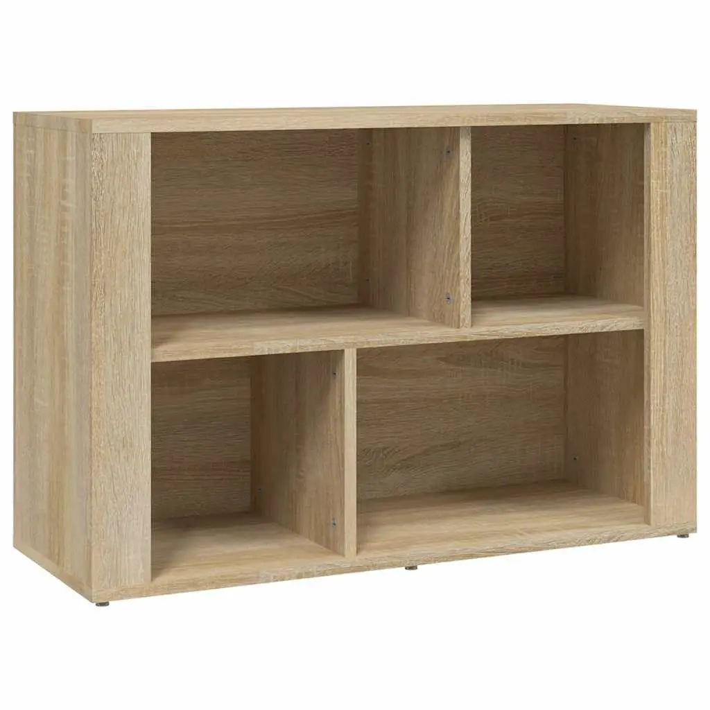 Sideboard Brown Engineered Wood Storage Cabinet 80x30x54 cm