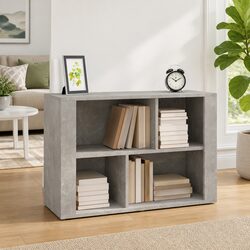 Elegant Grey Storage Sideboard for Living Rooms