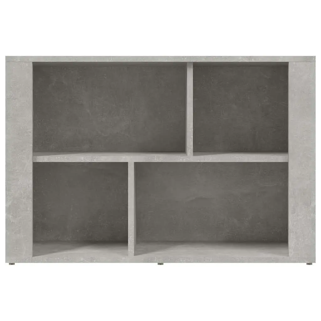 Sideboard Grey Engineered Wood Storage Cabinet Living Room Furniture