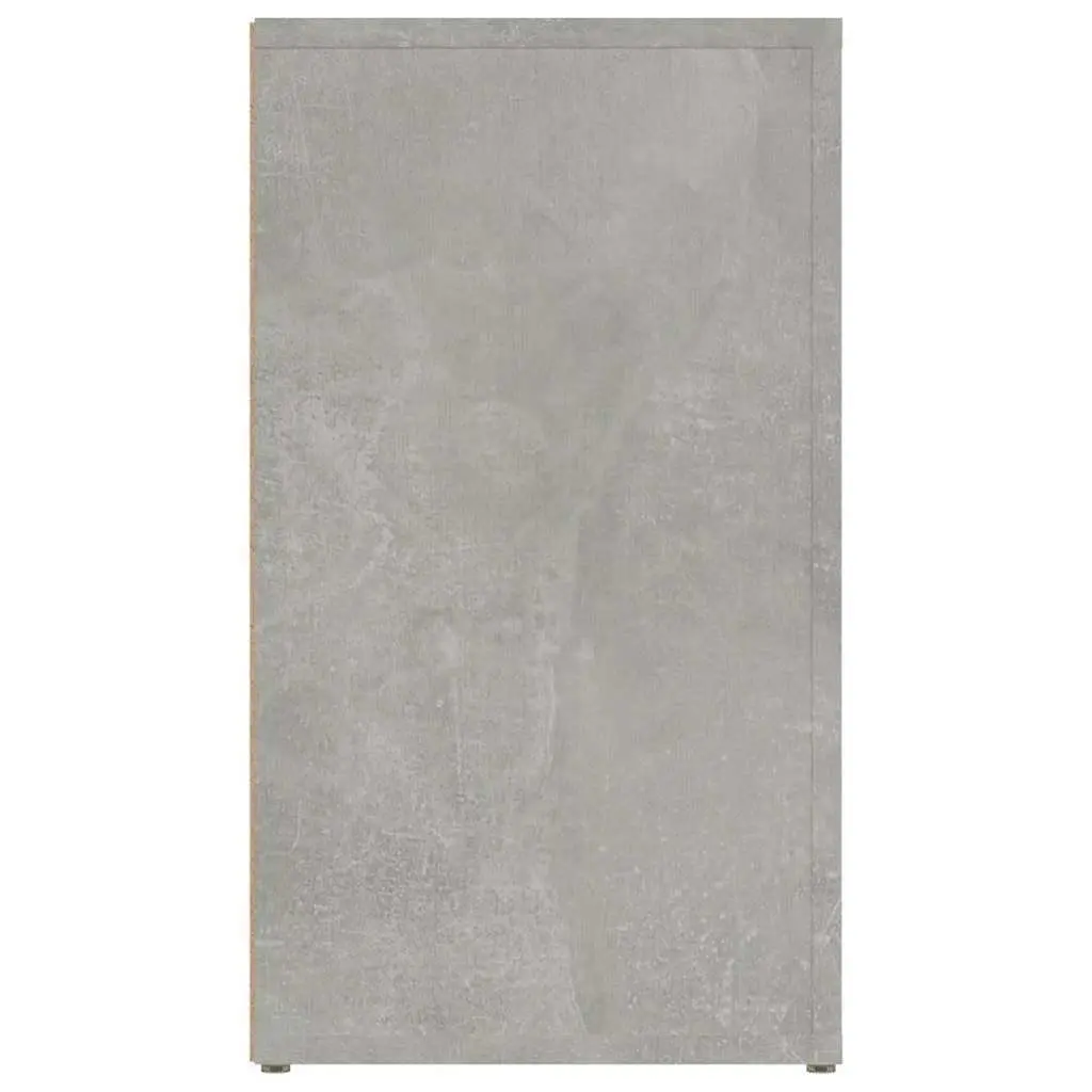 Sideboard Grey Engineered Wood Storage Cabinet Living Room Furniture
