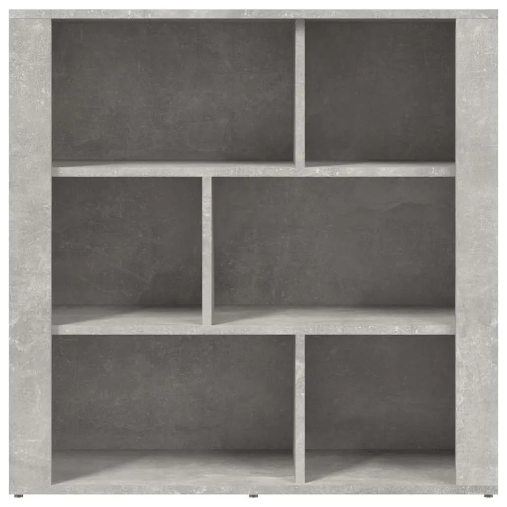 Sideboard Grey 80x30x80 cm Engineered Wood Storage Cabinet Living Room Furniture