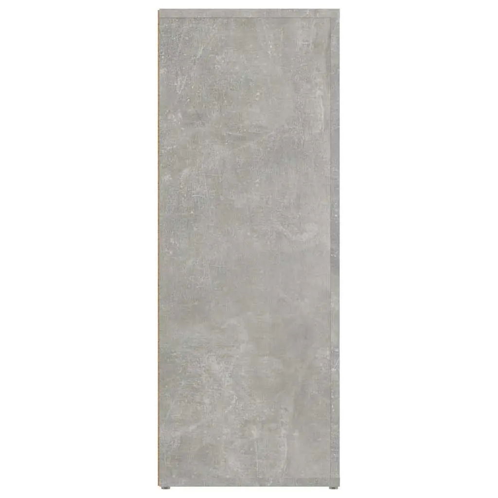 Sideboard Grey 80x30x80 cm Engineered Wood Storage Cabinet Living Room Furniture