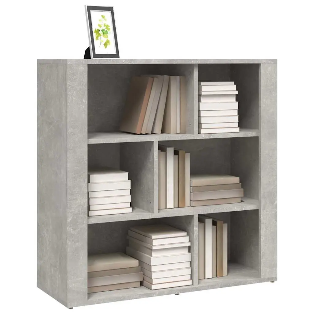 Sideboard Grey 80x30x80 cm Engineered Wood Storage Cabinet Living Room Furniture