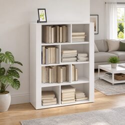 Elegant White High Gloss Sideboard Storage Cabinet