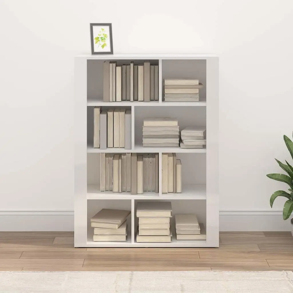 White High Gloss Sideboard Storage Cabinet