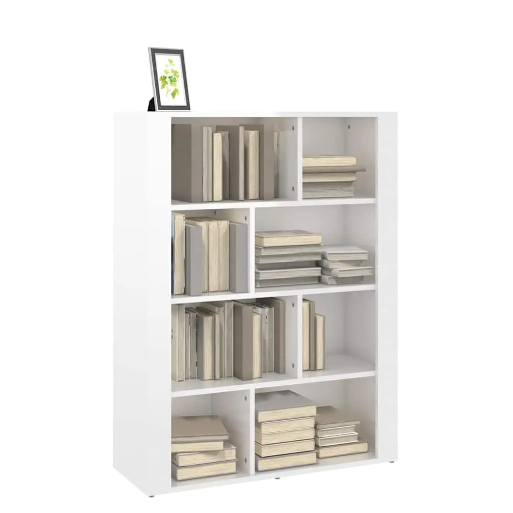 White High Gloss Sideboard Storage Cabinet