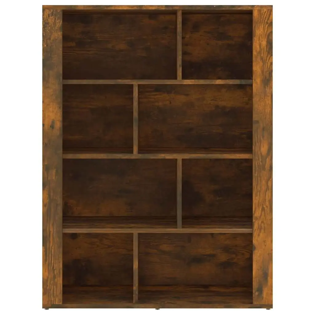 Brown Engineered Wood Sideboard Storage Cabinet 80x30x106cm